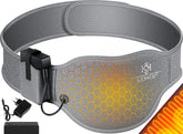 Warmteband - Verwarmde rugband - Warmtekussen - Grijs - KESSER®